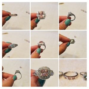 Gemstone Rings Lot